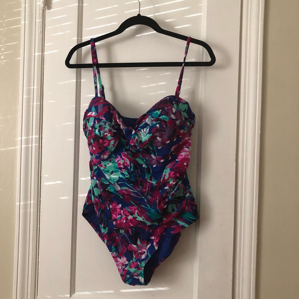 Floral Slimming Swimsuit